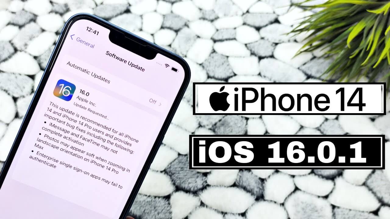 Update to iOS 16.0.1