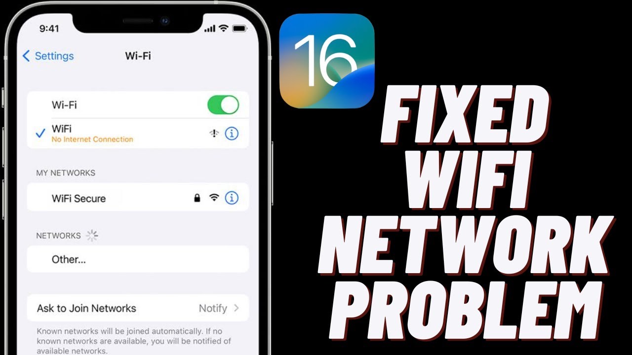 iOS 16 Wi-Fi Not Working